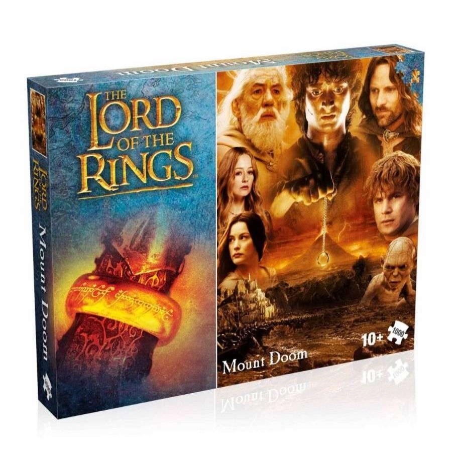 Puzzles * | Sells Cheap The Lord Of The Ringsmount Doom 1000 Piece Jigsaw Puzzle